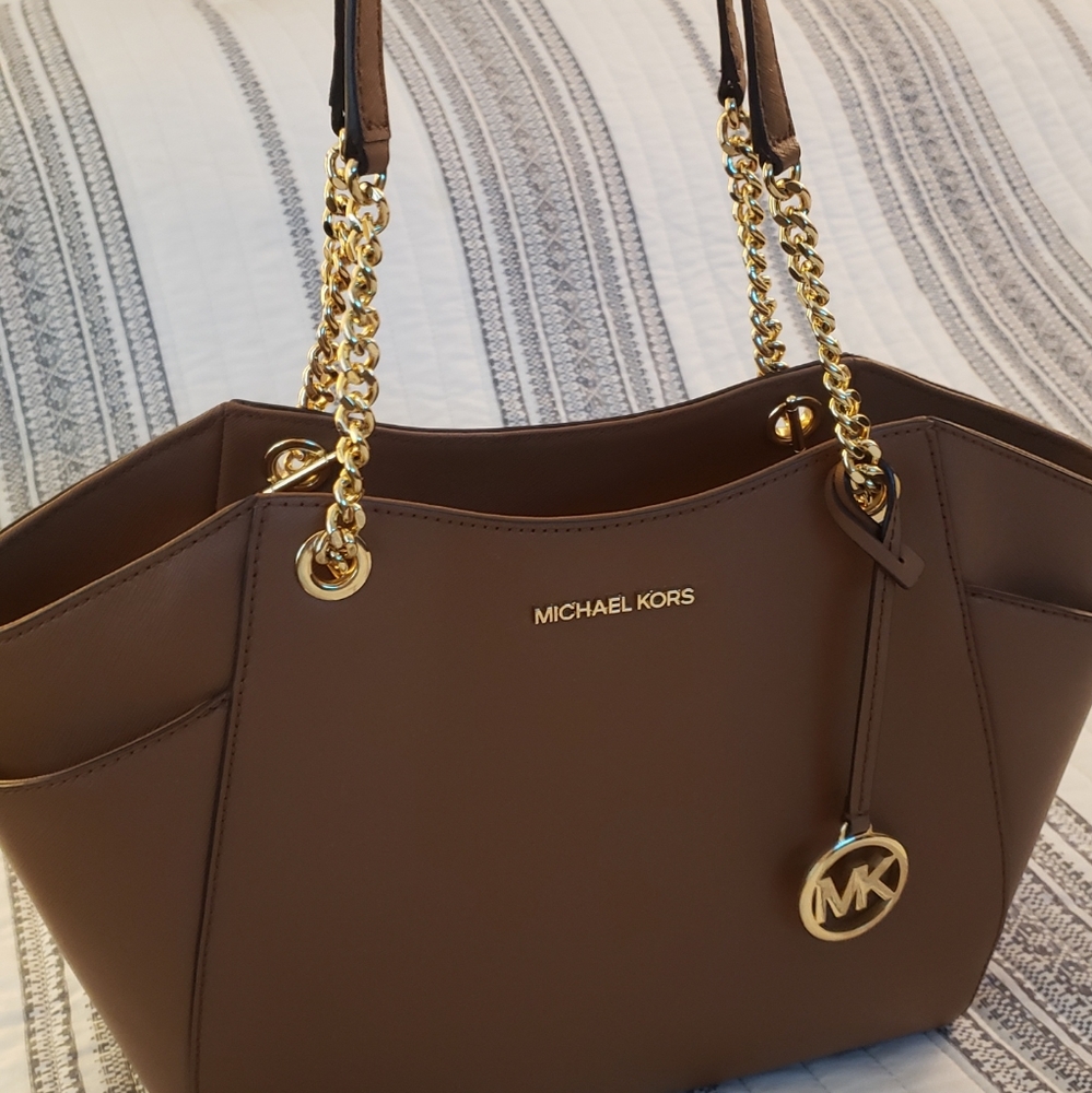 Michael Kors Jet Set Large Saffiano Leather shoulder bag